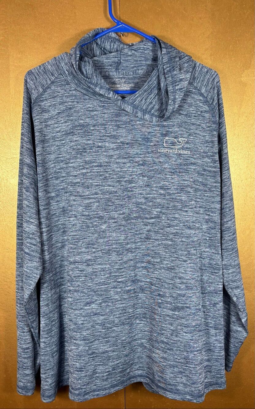 Vineyard Vines Mens performance hooded pullover sweatshirt size XL